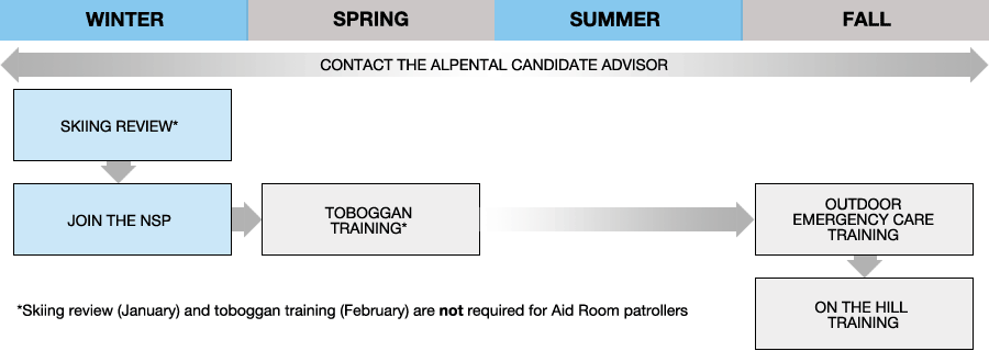 New alpine patroller flow